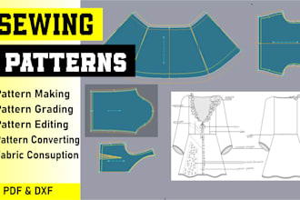 do sewing pattern maker, pattern maker, pattern grading