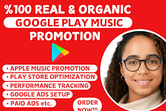 promote your song on google play music, youtube music, and playlists