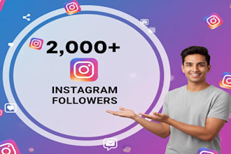 get 2000 plus instagram real followers fast