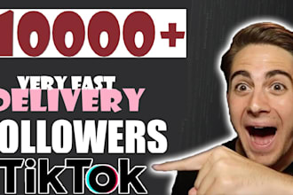5000 non drop tiktok followers for instant