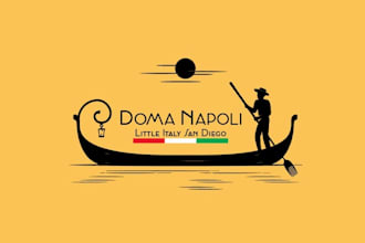 design glamorous warm historic inviting logo