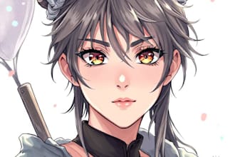 draw your portrait in anime style