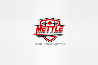 make super athlete training logo for youth and young adults