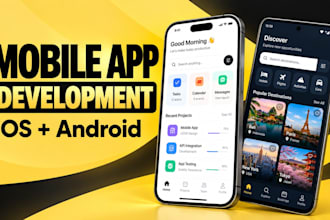 develop your mobile app for ios and android