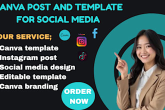 create editable canva post templates for instagram