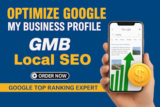 optimize gmb for top local SEO and maps ranking