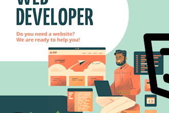 do full stack website development, custom websites, frontend, backend dev