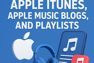 promote your music on apple itunes, apple music blogs, and playlists