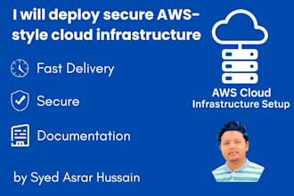 deploy secure AWS style cloud infrastructure