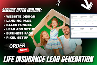 generate life insurance leads iul health insurance leads life insurance website