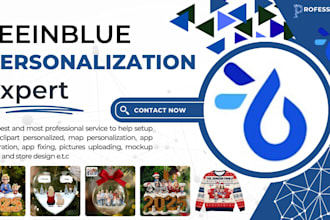 setup pod product personalization using teeinblue