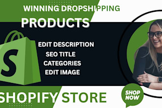 add hot selling winning products to shopify store