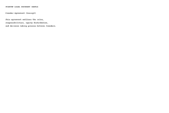provide startup legal documents for your business