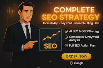 seo strategy with topical map, kgr keyword research for better ranking