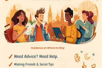 be your erasmus friend and provide information