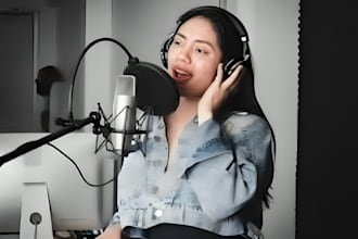 sing professional female vocal, songwriter in english, korean and spanish