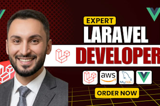 fix PHP laravel bugs and develop custom PHP laravel website