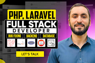 develop PHP laravel website, add features, and fix php laravel bugs