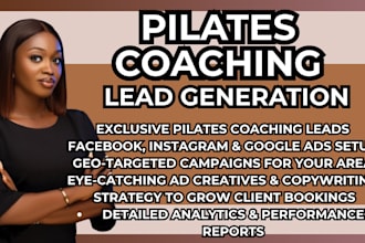 pilates leads pilates marketing fitness leads pilates trainer gym leads