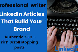 write a humanised and SEO optimised linkedin article or post for professionals