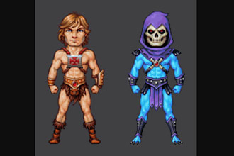 create voxel art 3d pixel art character voxel model and minecraft voxel art