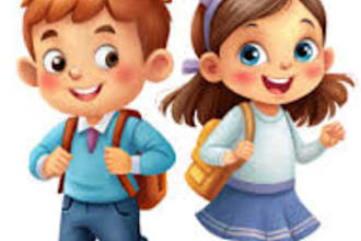 do children book illustrator, african american children story book illustration