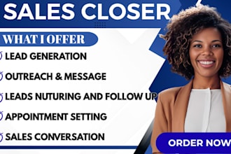 close high ticket sales sales person sales rep sales agent sales closer sdr bdr