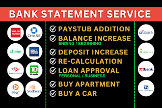 reconcile bank statement PDF to editable format