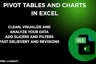 create pivot tables and charts in excel