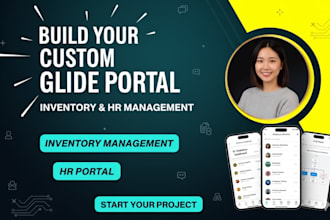build your custom glide inventory management or HR portal internal tool