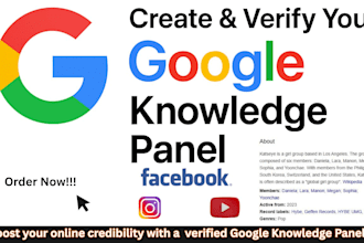 build or claim your google knowledge panel for personal or business brand