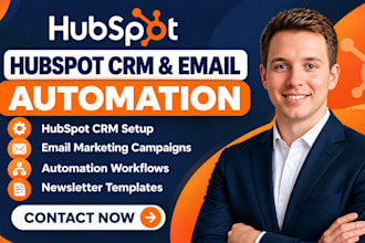 set hubspot crm automation hubspot pipeline hubspot campaign newsletter template