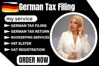provide expert german tax advisor services for vat oss steuerberater and elster