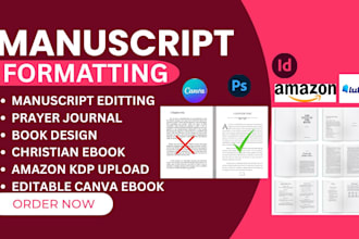 do book editing design manuscript book formatting, upload amazon kdp paperback
