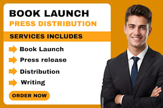 write, distribute book press release, press release distribution, book launch pr