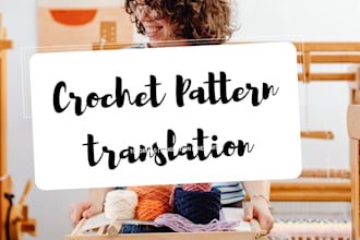 translate your crochet pattern into multiple languages