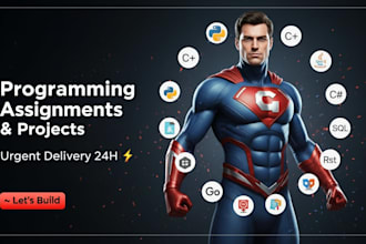 help do your coding assignment and project in python, cpp, java, go and c sharp