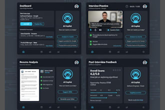 develop real time ai virtual interview assistant, ai copilot, like parakeet ai