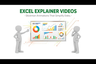 create fun excel explainer stickman videos that simplify complex data