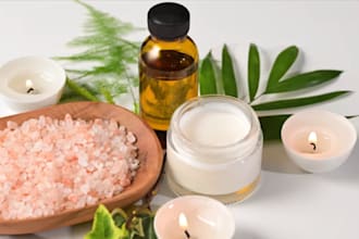professionally formulate custom haircare skincare products as an expert chemist