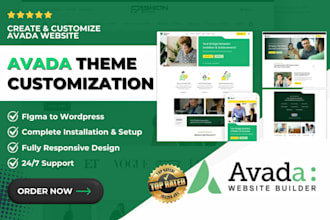 create a complete website in avada wordpress theme using avada builder