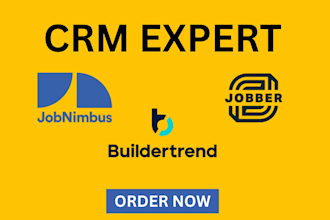 set up and automate your jobber jobnimbus or buildertrend crm
