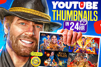 design amazing irl youtube gaming thumbnail