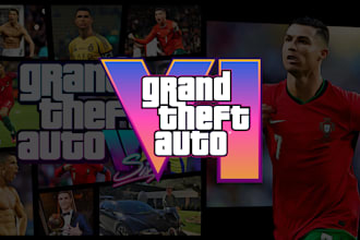 create a custom gta vi design