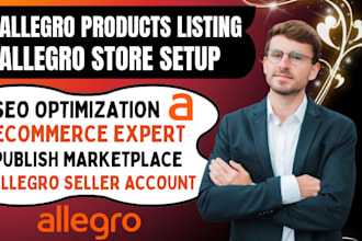create allegro store setup allegro marketplace products listing seo optimization