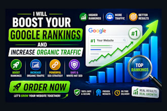 boost your google rankings and increase organic traffic