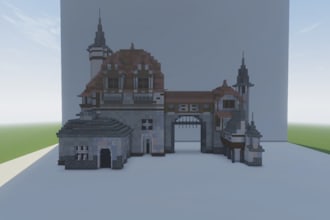 build you any house in minecraft