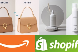 enhance your product photos for amazon, shopify or ecommerce