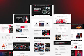 car detailing website, car wash website, auto detailing website with booking