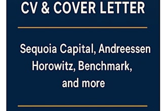 write your venture capital CV or cover letter as a vc recruiter